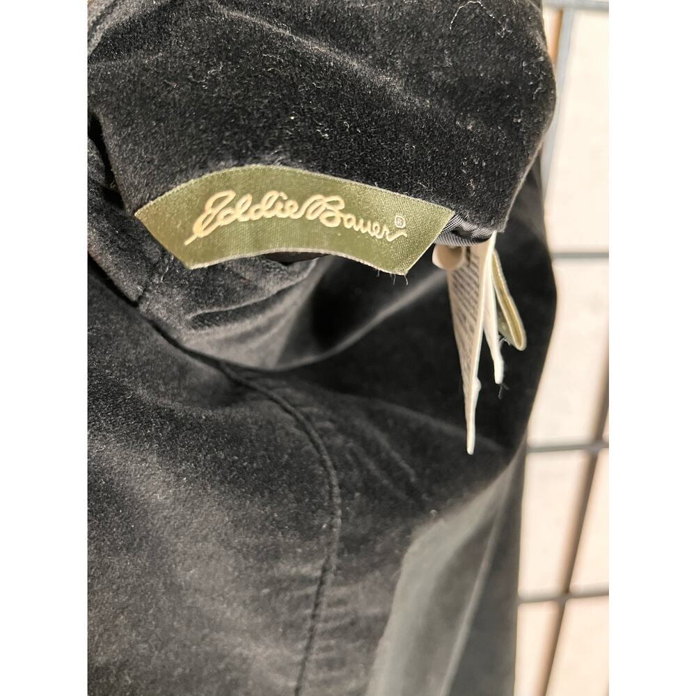 Eddie Bauer Black Velour Skirt 8 - Picture 4 of 6